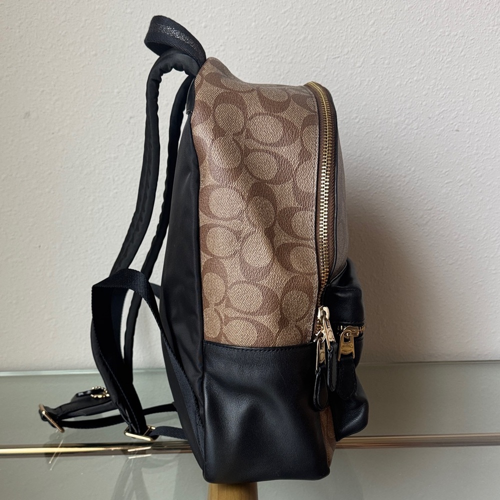 Coach Original Dept. of Corrections Bear, Gummy Leather Backpack - Picture 5 of 9